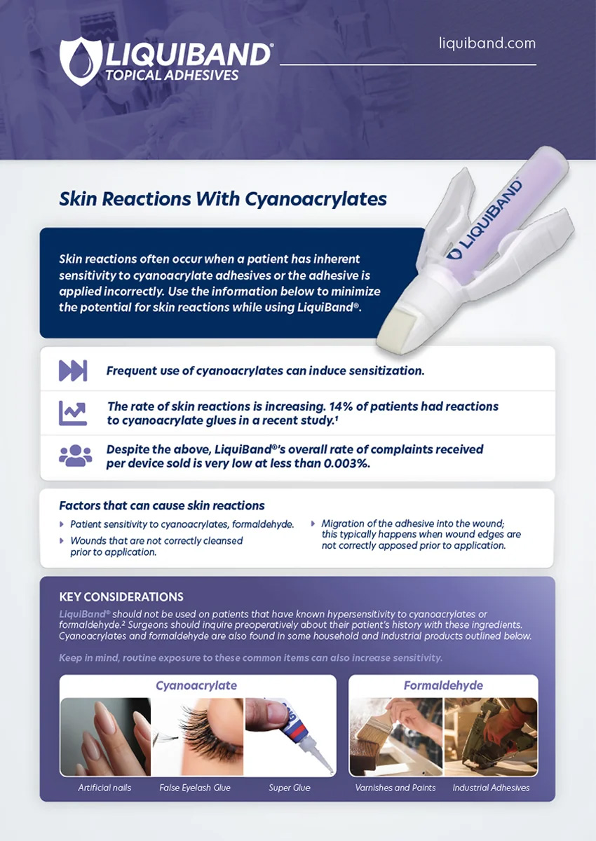 LiquiBand® Skin Reactions Brochure